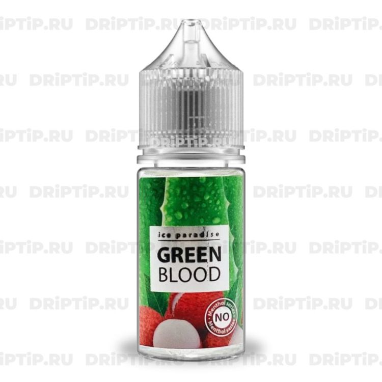 Жидкость Ice Paradise Classic Nic - Green Blood (No menthol) 