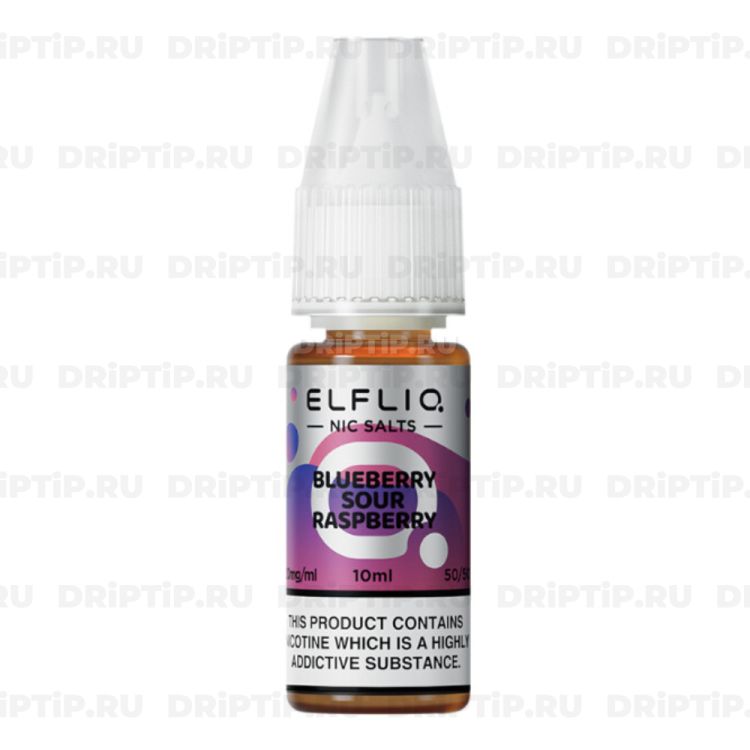 Elfliq Salt - Черничная Кислая Малина 10ml