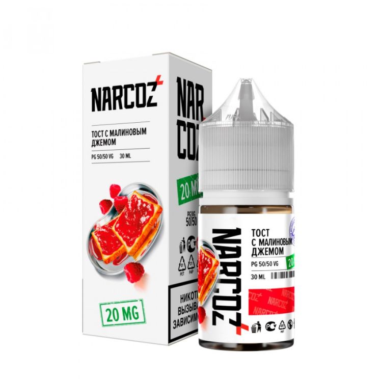 Жидкость Narcoz Salt - Тост С Малиновым Джемом 