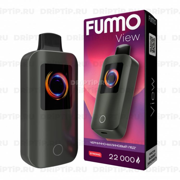 Fummo View 22000 - Чернично Малиновый Лёд
