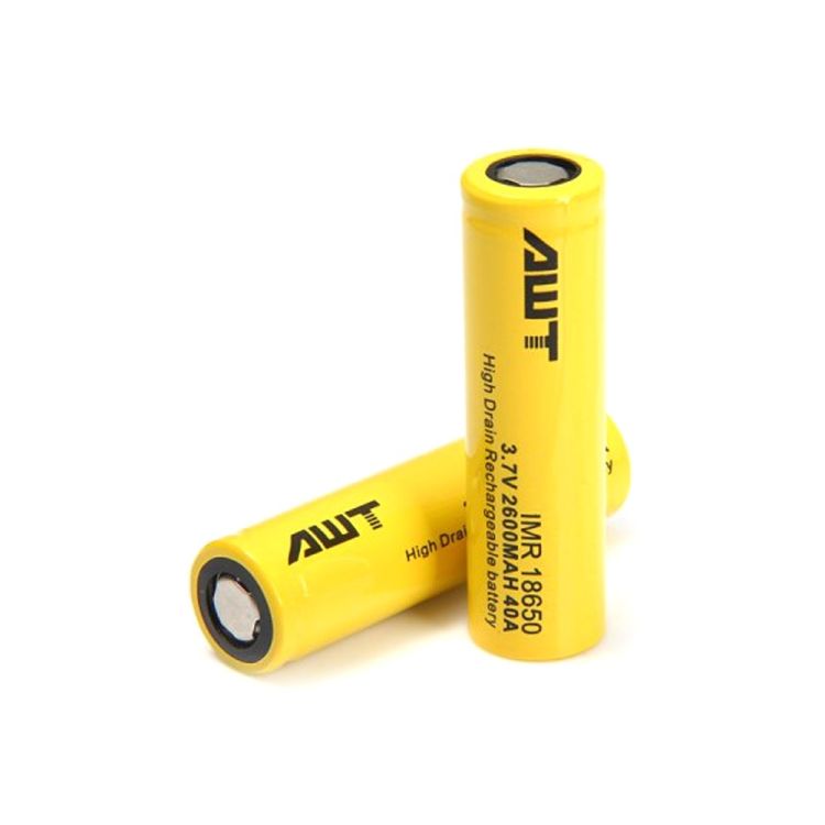 Аккумулятор AWT IMR 18650 40A 2600mah