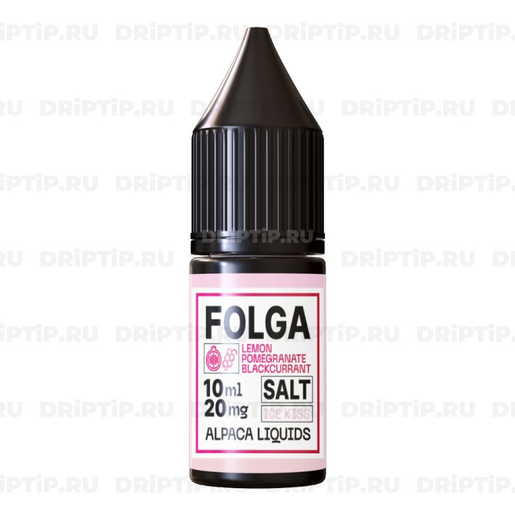 Folga Ice Kiss Salt - Pomegranate Blackcurrant Lemon 10ml