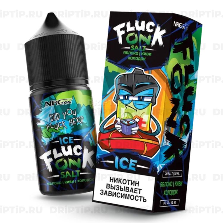 Fluck On Ice Salt - Яблоко Киви Холодок