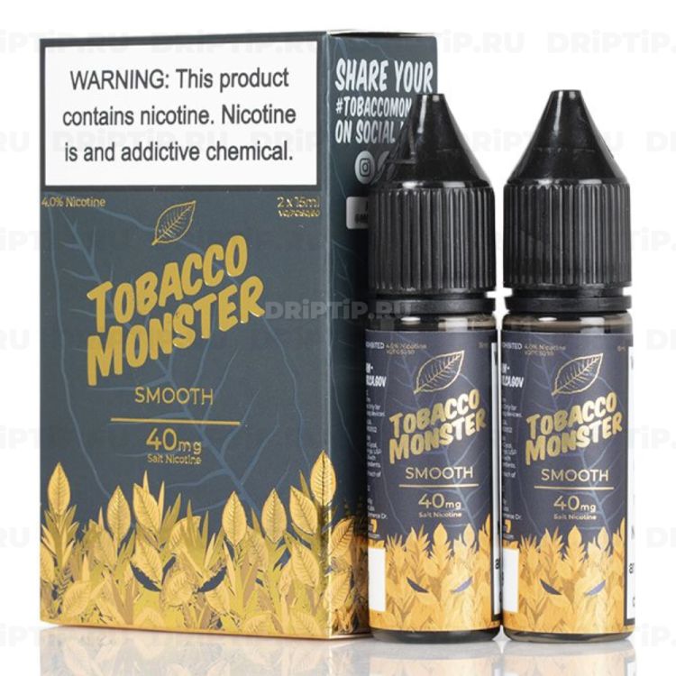 Жидкость Tobacco Monster Salt - Smooth 