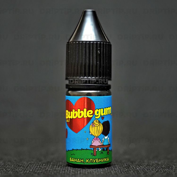 Жидкость Bubble Gum Salt - Банан-Клубника 10ml 