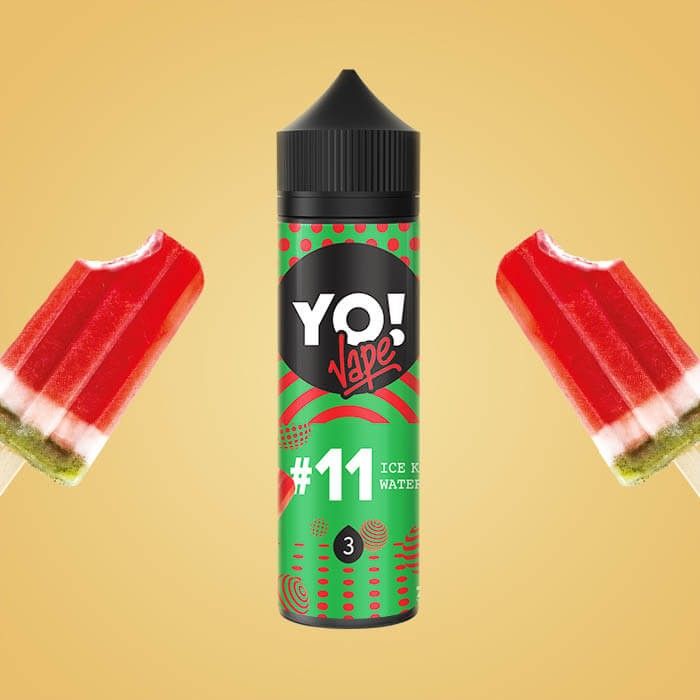 YO VAPE 100ml №11 Ice Kiwi Watermelon 3mg