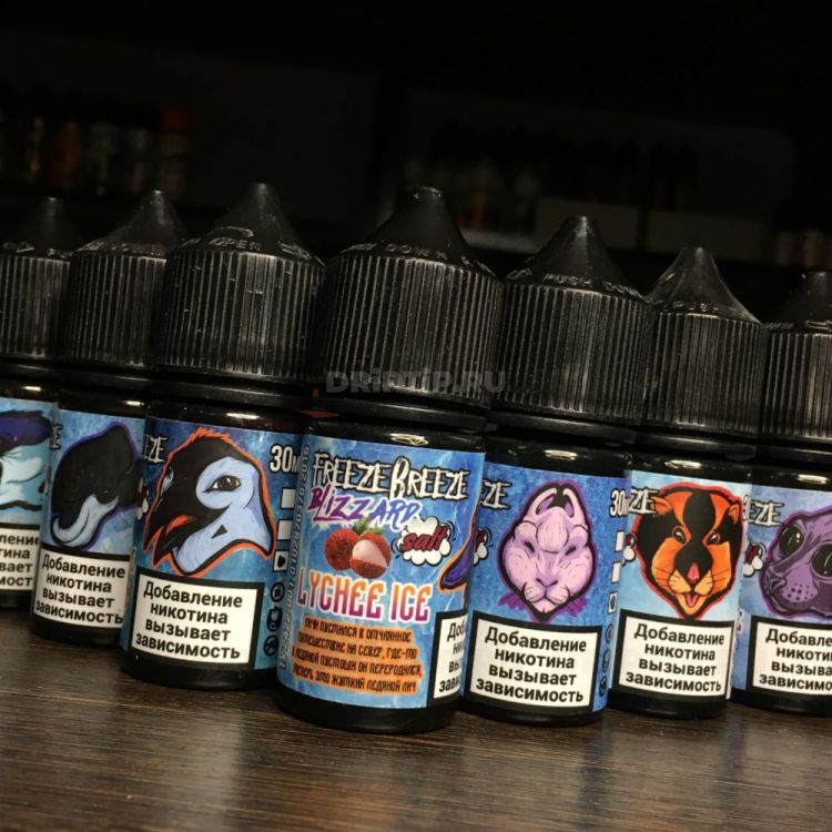 Freeze Breeze Blizzard Salt - Lychee Ice