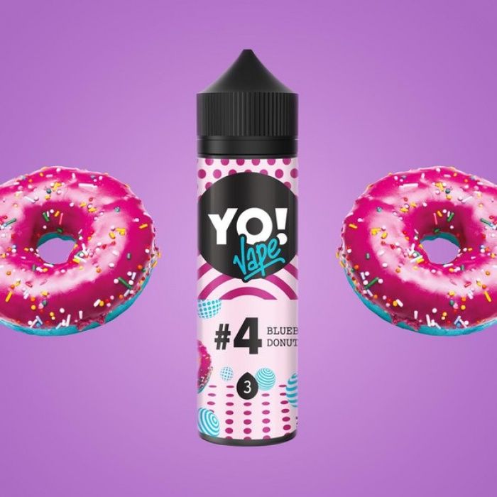 YO VAPE 100ml №4 Blueberry Donut 3mg