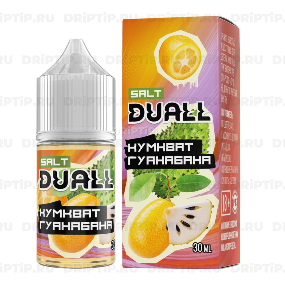 Жидкость Duall Salt - Кумкват Гуанабана 