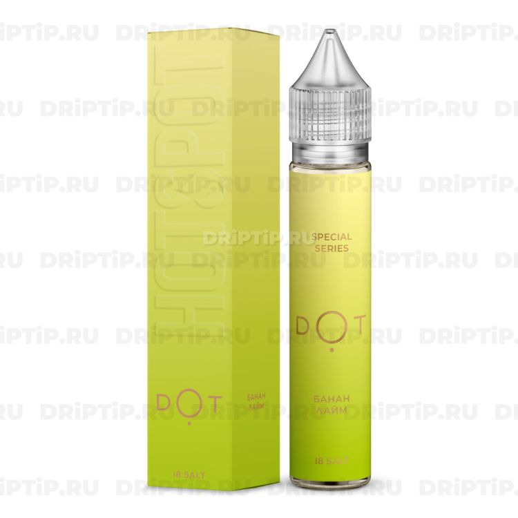Жидкость HotSpot Dot Salt - Банан Лайм 