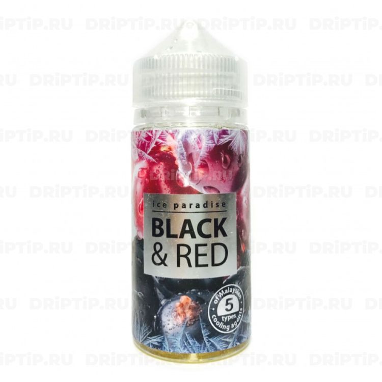 Жидкость Ice Paradise - Black & Red 3mg 100ml 
