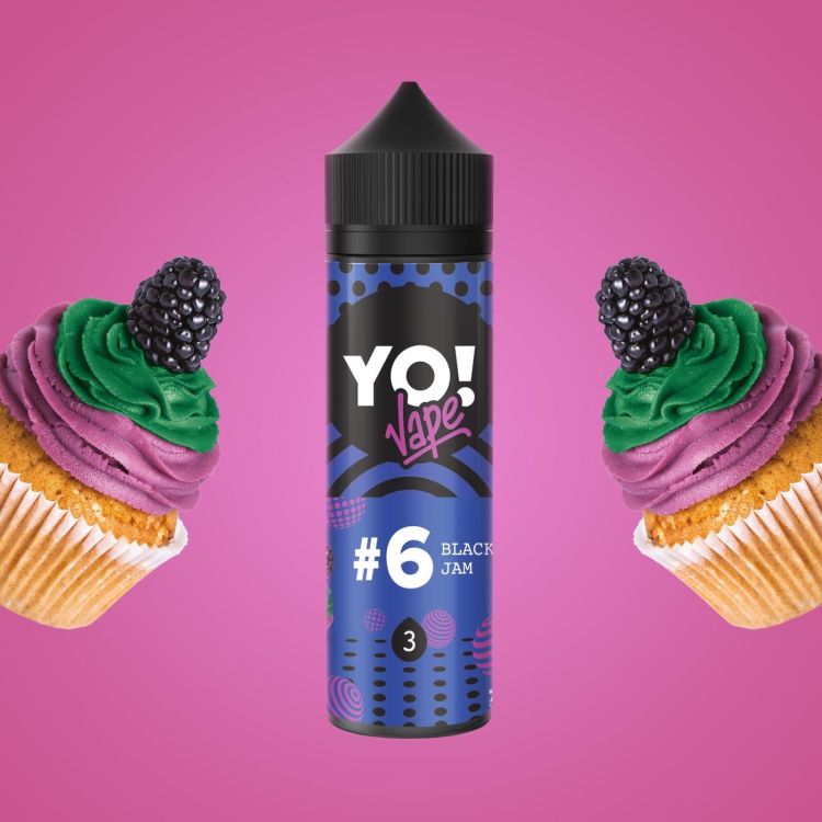 YO VAPE 100ml №6 Blackberry Jam 3mg