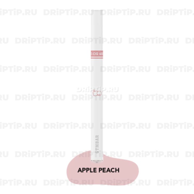 GTM BAR E-Cig 400 - Apple Peach