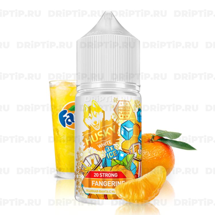 Жидкость Husky Import White 3xICE Salt - Fangerine 