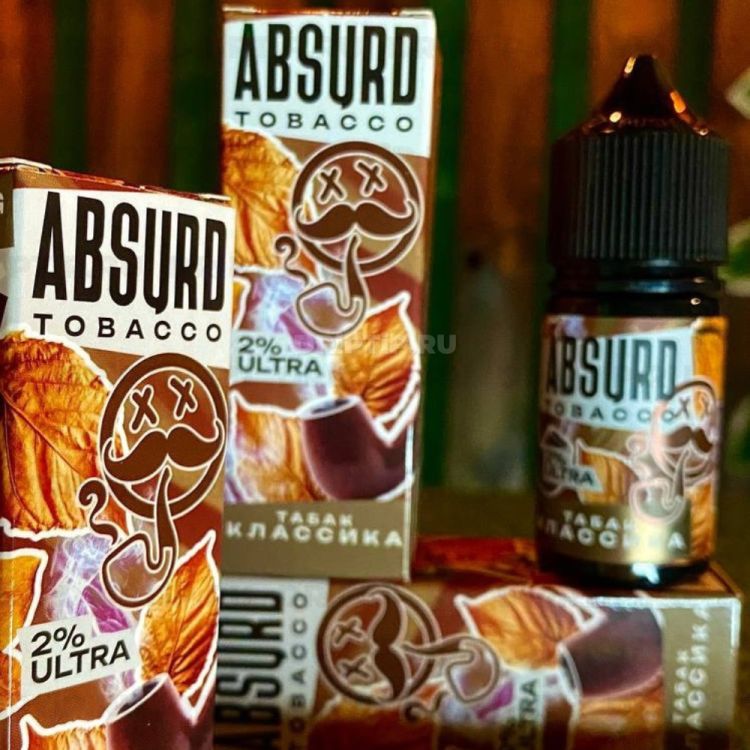 Жидкость Absurd Tobacco Salt - Табак Черника 