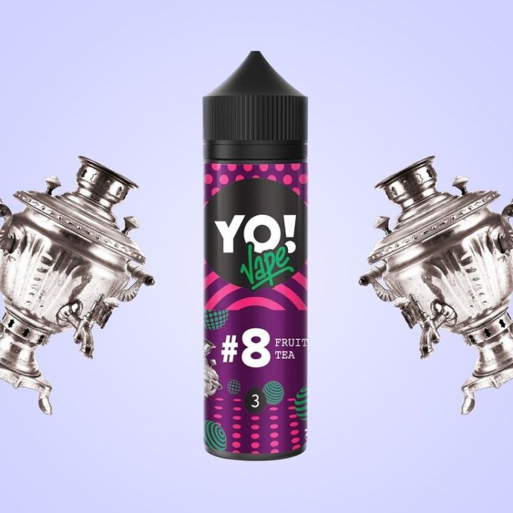 YO VAPE 100ml №8 Fruit Tea 3mg
