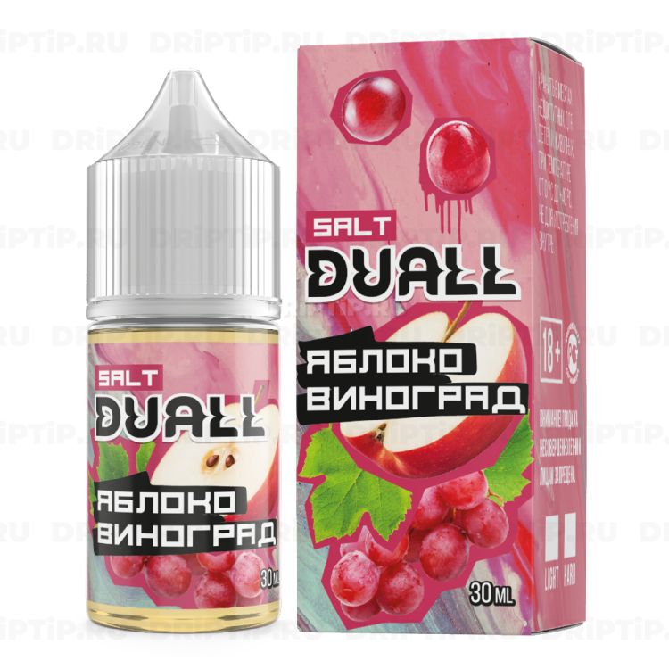 Жидкость Duall Salt - Яблоко Виноград 