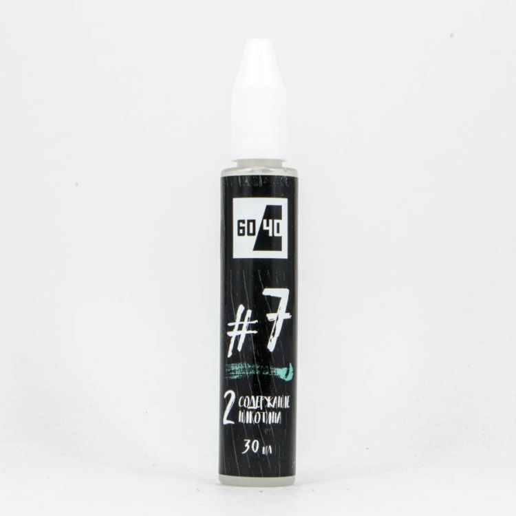 60/40 #7 highVG (эвкалипт, грейпфрут, банан)