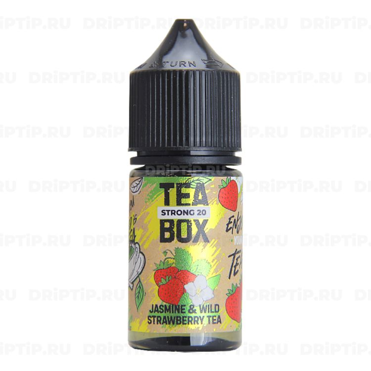 Жидкость Tea Box Salt - Jasmine and Wild Strawberry 