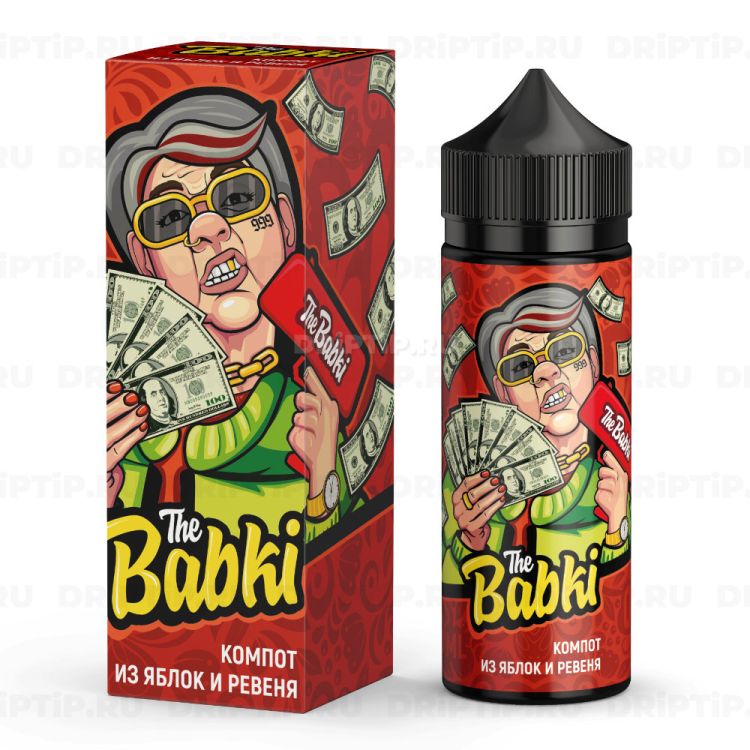 Жидкость The Babki - Компот Из Яблок И Ревеня 