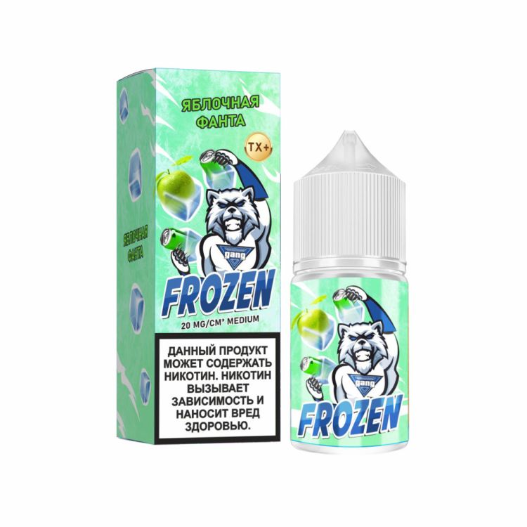 Жидкость Gang Frozen Salt - Яблочная Фанта 