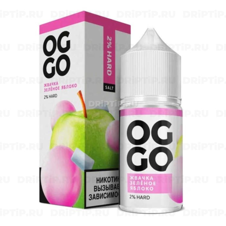 Жидкость Oggo Salt - Яблоко-Жвачка 