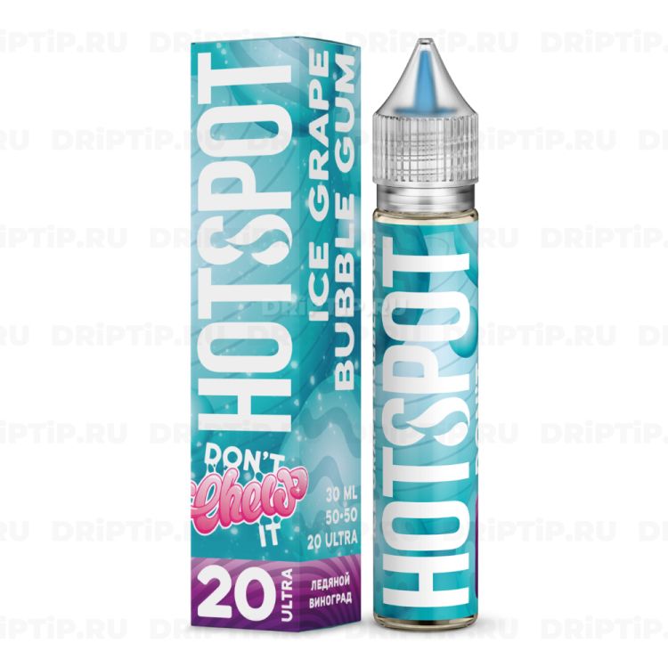 Жидкость Hotspot Don't Chew It Salt - Жвачка Ледяной Виноград 