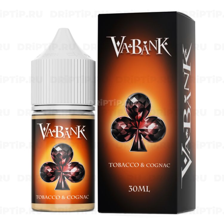 Жидкость Va Bank - Tobacco & Cognac 