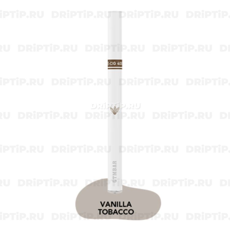 GTM BAR E-Cig 400 - Vanilla Tobacco