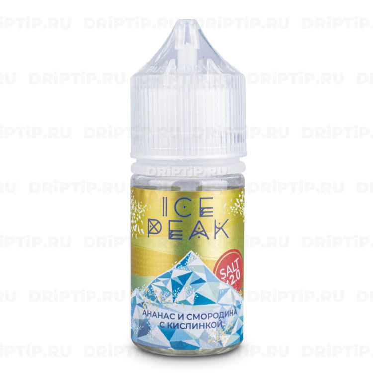 Жидкость Ice Peak Pod - Ананас и смородина с кислинкой / Срок годности до августа 2025 