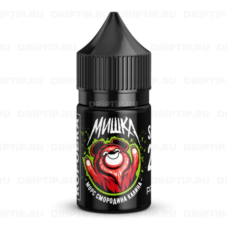 Жидкость Мишка Salt - Морс Смородина Калина 