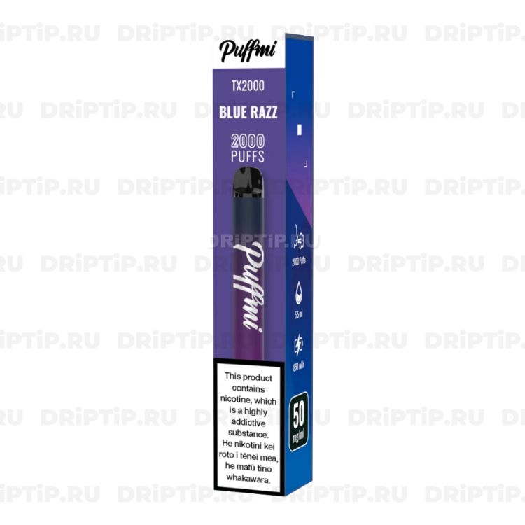 PuffMi TX2000 - Blue Razz