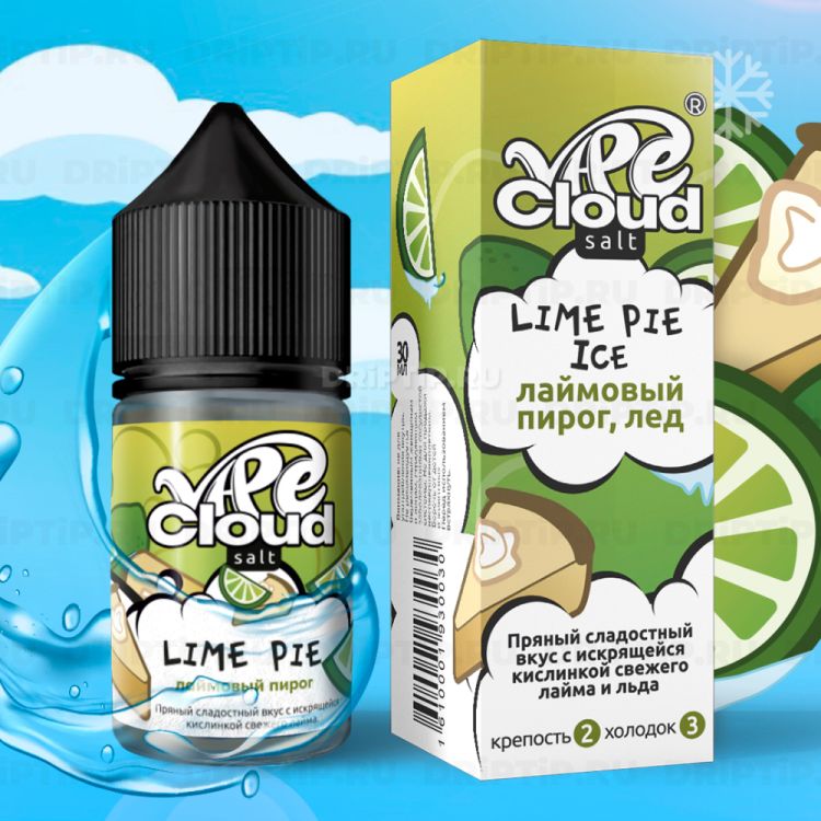 Vape Cloud Salt - Лаймовый Пирог Со Льдом