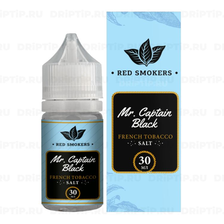 Жидкость Mr. Captain Black Salt - French Tobacco 