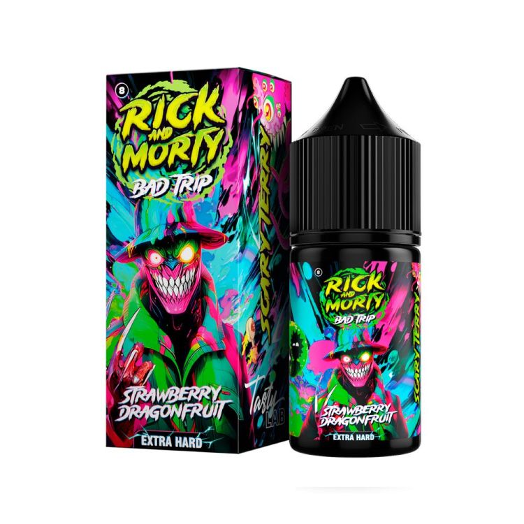 Жидкость Rick And Morty Bad Trip - Земляника Драгонфрут 