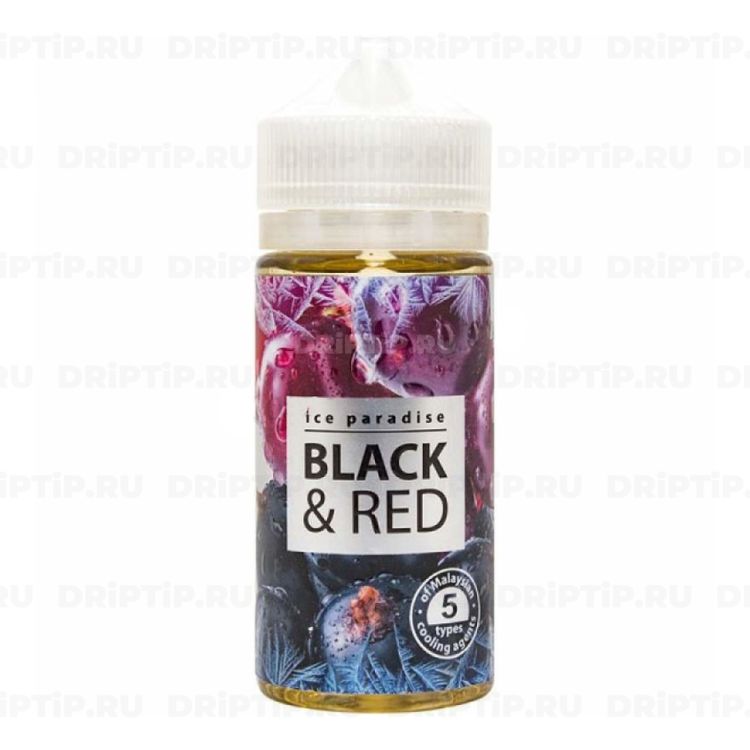 Жидкость Ice Paradise - Black & Red 0mg 100ml 