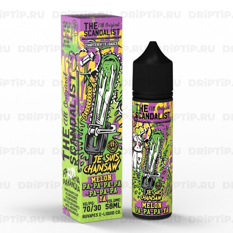 Жидкость The Scandalist - Je Suis Chainsaw 