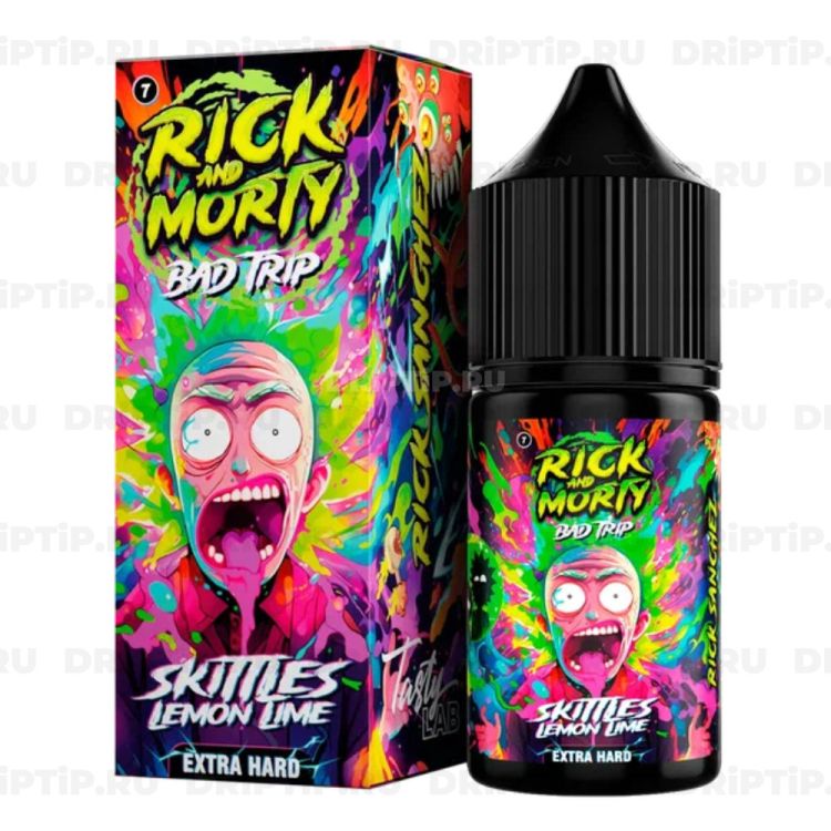 Жидкость Rick And Morty Bad Trip - Скитлс Лимон Лайм 