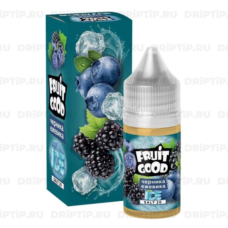 Жидкость Fruit Good Ice Salt - Черника-Ежевика 