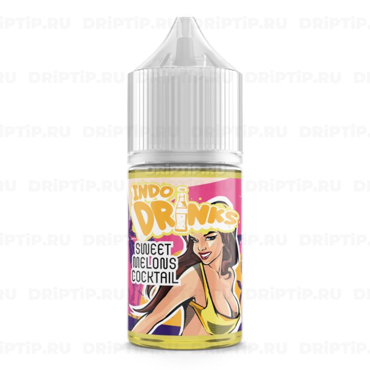 Жидкость Indo Drinks Salt - Sweet Melons Cocktail 