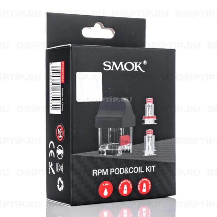 Картридж и испарители Smok RPM Pod & Coil Kit