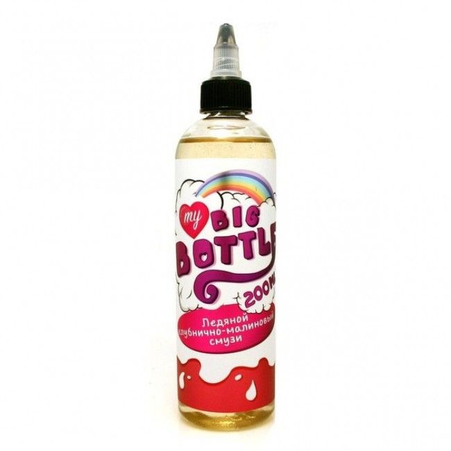 My Big Bottle Ледяной клубнично-малиновый смузи 3 mg, 200 ml