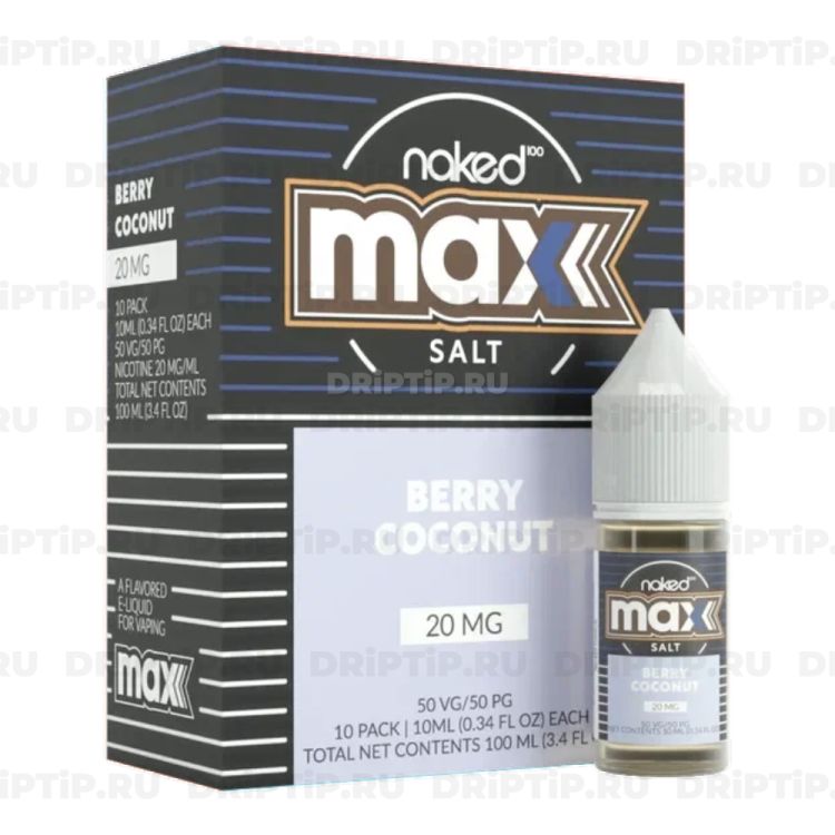 Жидкость Naked 100 Max Salt - Berry Coconut 