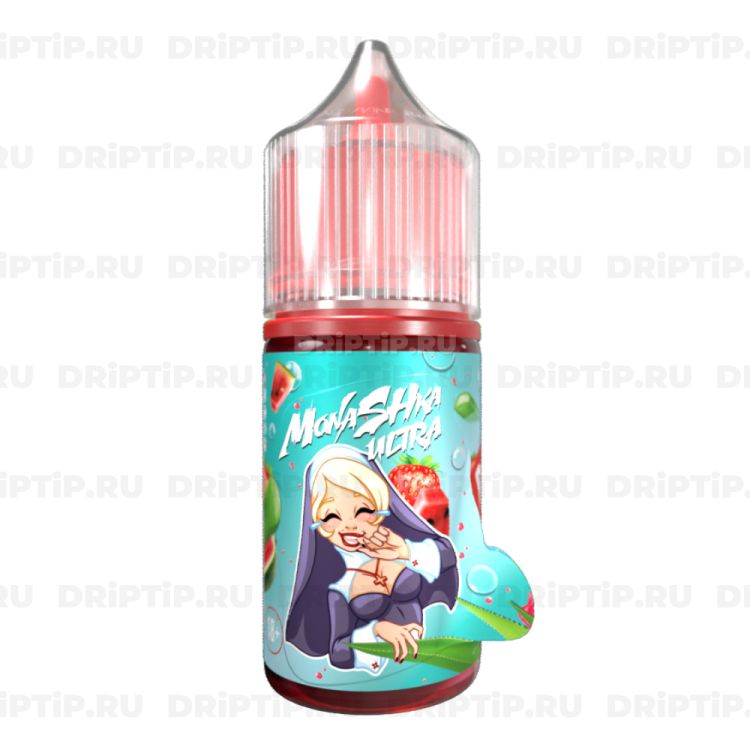 Жидкость Monashka Pulpy Salt - Клубника Арбуз Алоэ 