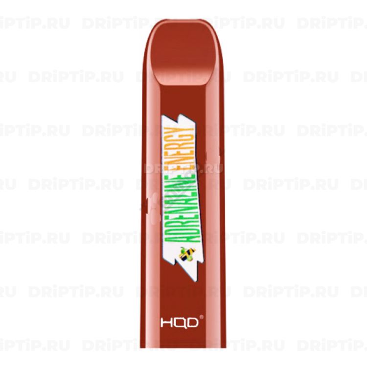 Одноразовая электронная сигарета HQD Cuvie - Яблоко киви энергетик