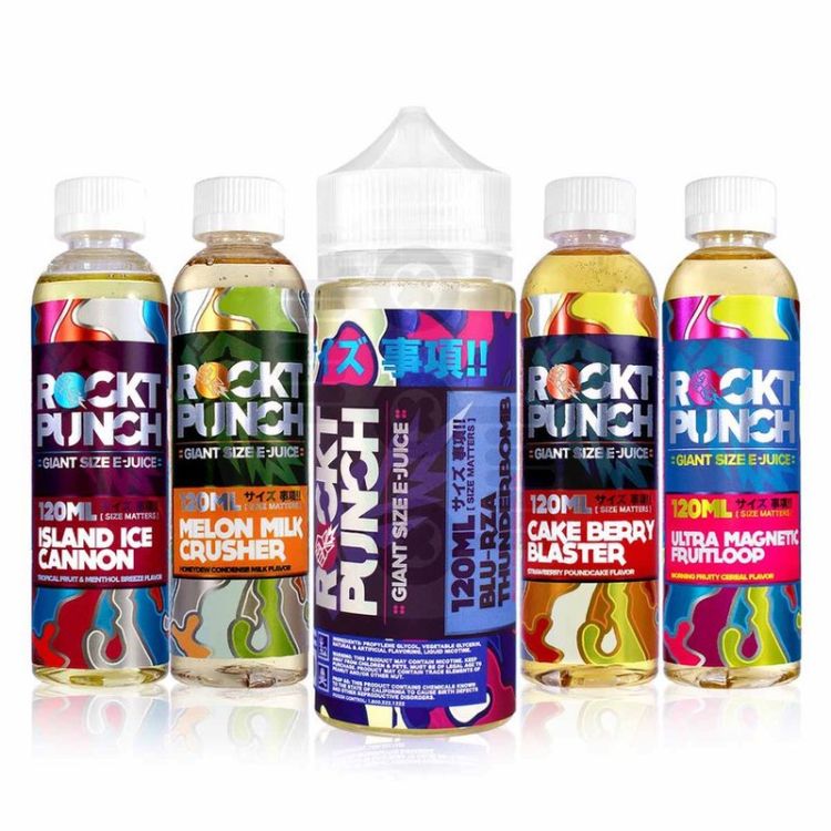ROCKT PUNCH Island Ice Cannon 3mg, 120ml