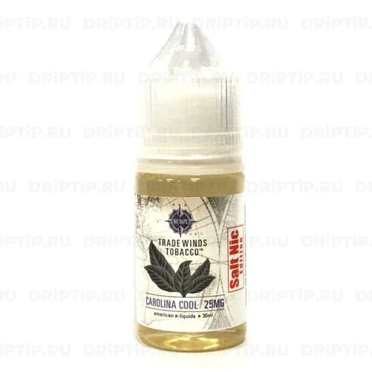 Жидкость Tradewinds Tobacco Salt - Carolina Cool 