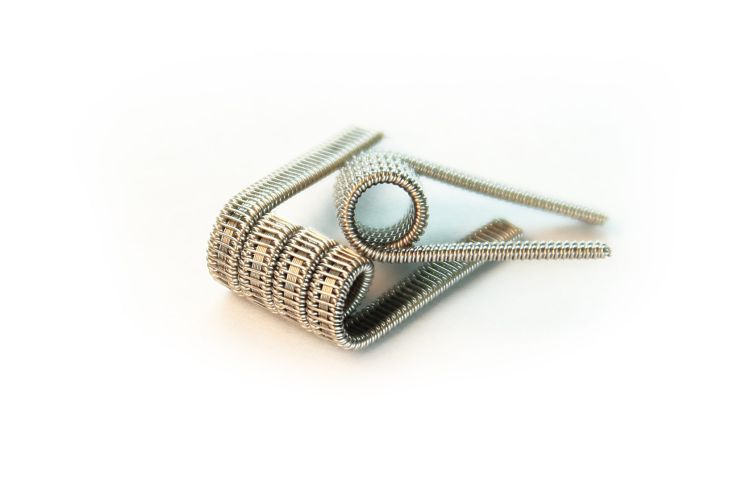 Staple Saggered Fused Clapton Coil