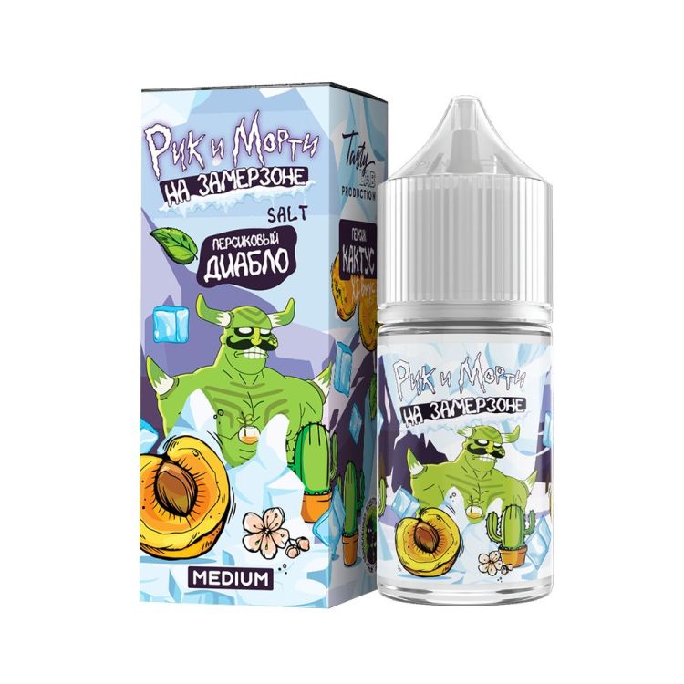 Жидкость Rick And Morty На Замерзоне - Персик Кактус 