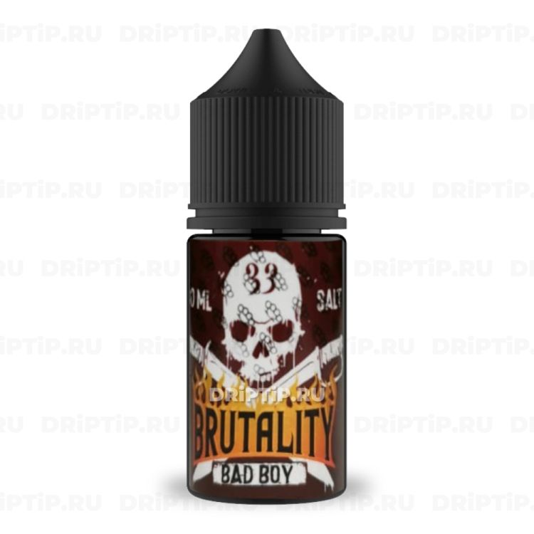 Жидкость Brutality Salt - Bad Boy 